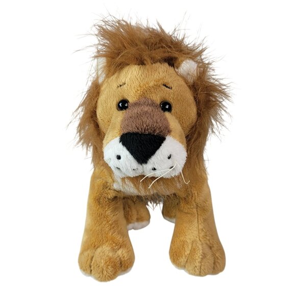 Webkinz Lion Plush Brown Caramel Stuffed Animal Beans In Paws Ganz No Code HM175 - Picture 6 of 12